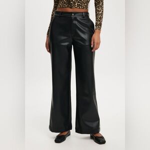 Faux Leather Pants